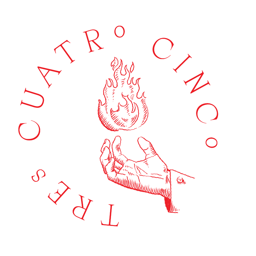 Tres Cuatro Cinco Logo
