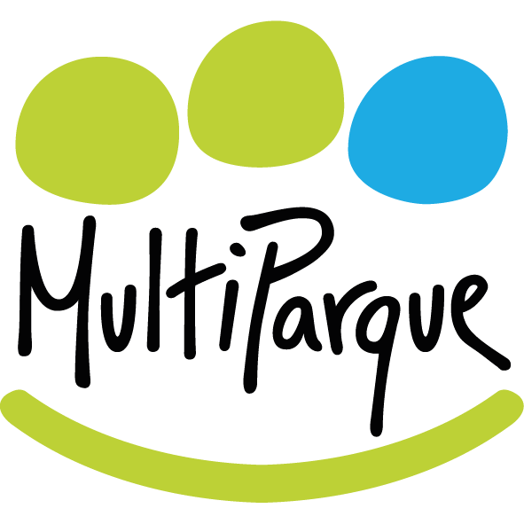 Logo Multiparque letras negras