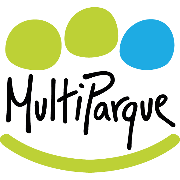 Logo Multiparque letras negras